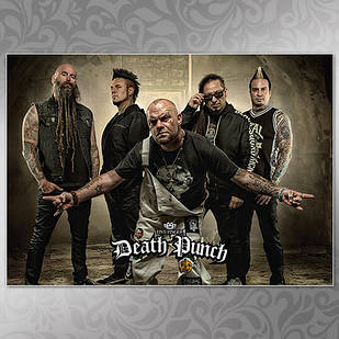 Плакат А3 Five Finger Death Punch 002 005