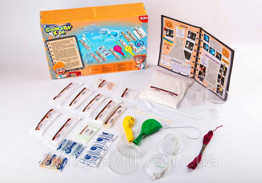 Наборы для опытов "Chemisty Kids" - 10 экспериментов Danko Toys - фото 2 - id-p635362727