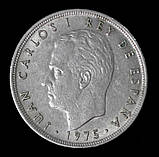 Монета Іспанії 5 песет 1975-83 рр., фото 2