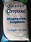 Сульфат Магнію Мg 16% S32% (семиводний), мішок 25 кг, Словенія, мінеральне добриво, фото 2