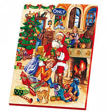 Адвент-календар шоколадний Оллі Новорічний Only 50 г Австрія