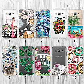 Силіконовий чохол з малюнком для Samsung Galaxy J3 2015 J300H (new collection)