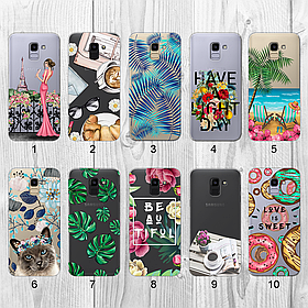 Силіконовий чохол з малюнком для Samsung Galaxy J6 2018 J600F / Galaxy ON6 (new collection)