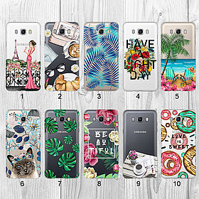 Силіконовий чохол з малюнком для Samsung Galaxy J7 2016 J710h (new collection)