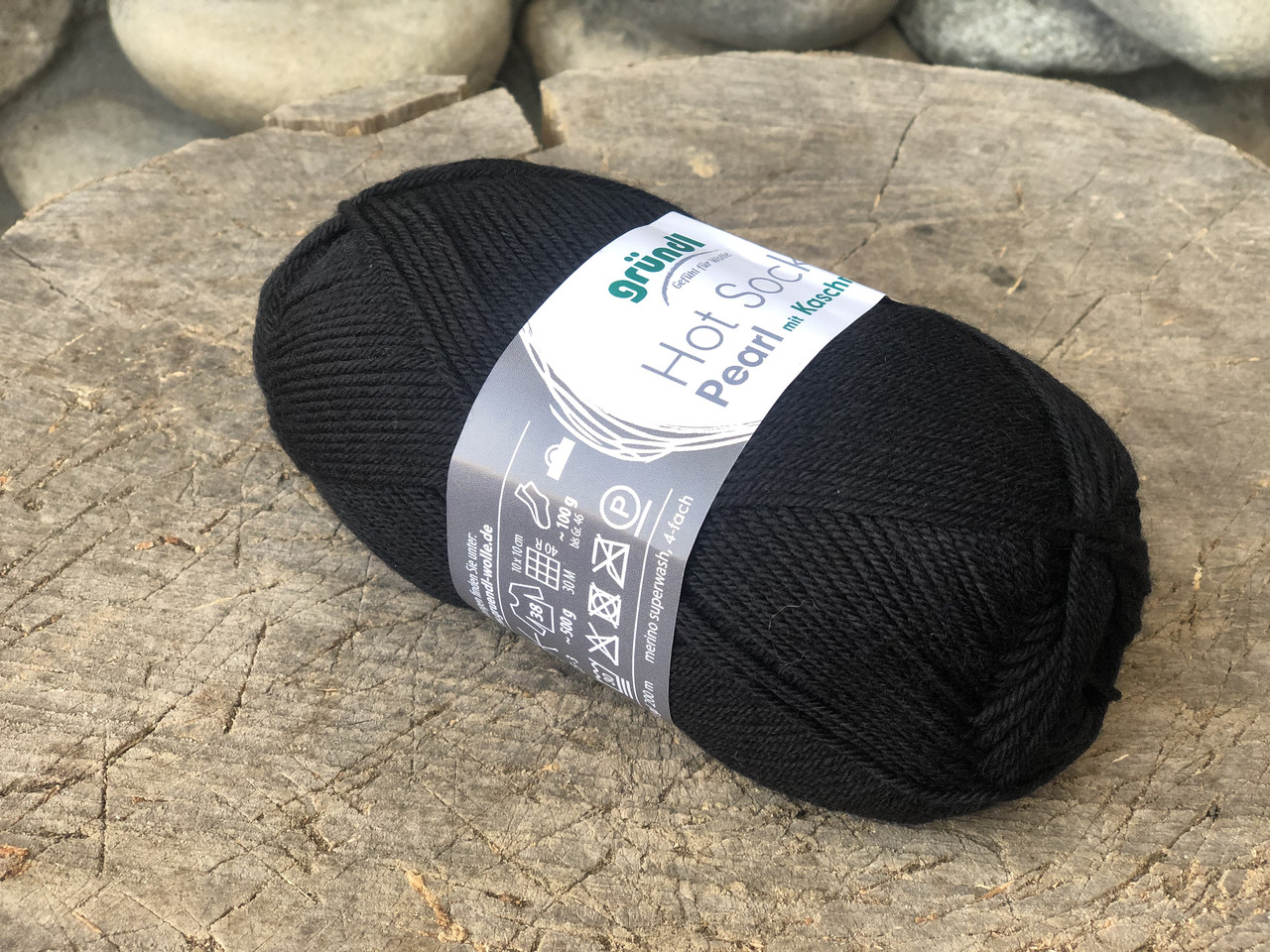 Пряжа з кашеміром PEARL UNI 75% вовна 20% поліамід 5% кашемір, 50 г/200м, фото 1