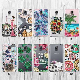 Силіконовий чохол з малюнком для Samsung Galaxy Note 4 N910 (new collection)