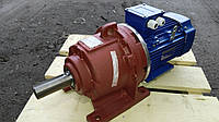 Мотор - редуктор 3МП 50 - 28 с электродвигателем 1,5 кВт 1000 об/мин