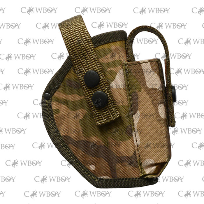 Кобура поясна Форт-17 з чохлом під магазин (Cordura 1000D, мультикам)