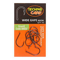 Крючки карповые Wide Gape hook (10шт) №4