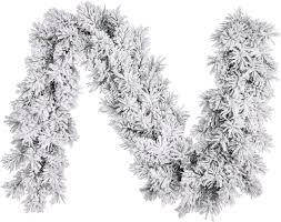 Гірлянда декоративна Black Box Trees Dinsmore Frosted з ефектом покриття снігом 2.7 м