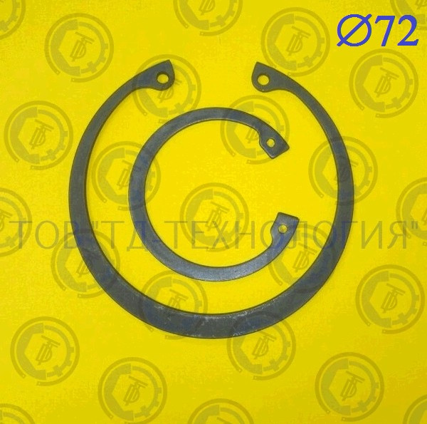Кільце стопорне DIN 472 Ф72, фото 1