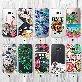 Силіконовий чохол з малюнком для Samsung Galaxy S7 G930 (new collection)