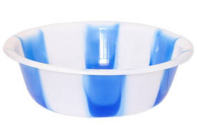 Тазик пластиковий тонкий, d=39,5см, висота 13,5см