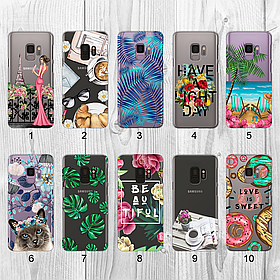 Силіконовий чохол з малюнком для Samsung Galaxy S9 G960F (new collection)