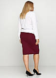 Спідниця жіноча Мальта SS18Ж406-24 S Бордова (2901000147079), фото 2