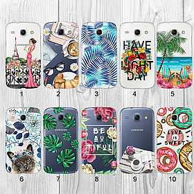 Силіконовий чохол з малюнком для Samsung i8262 Galaxy Core Duos (new collection)
