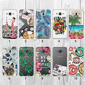 Силіконовий чохол з малюнком для Samsung Galaxy J7 2015 J700H / Galaxy J7 Neo J701F (new collection)