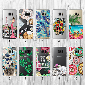 Силіконовий чохол з малюнком для Samsung Galaxy Note 7 Duos N930F (new collection)