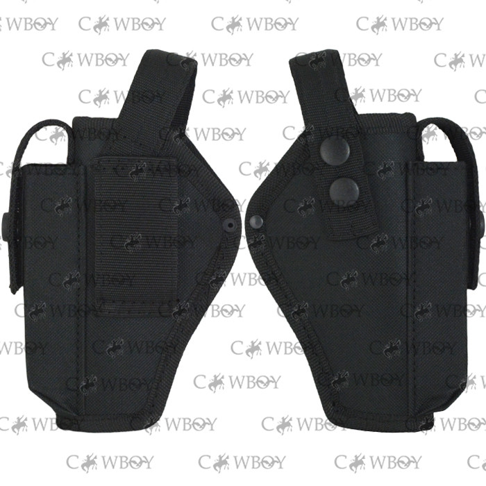 Кобура поясна для Форт-14 синтетична з підсумком (Cordura 1000, чорна)