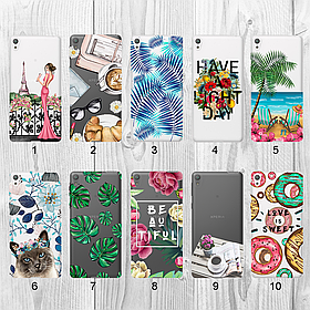 Силіконовий чохол з малюнком для Sony Xperia E5 F3311 (new collection)
