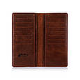 Гаманець шкіряний універсальний з художнім тисненням "Класичний мехенди", фото 4