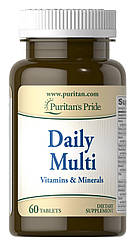 Puritan's Pride	Daily Multivitamin (60 таб.)