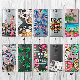 Силіконовий чохол з малюнком для Sony Xperia XA2 (new collection)