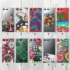 Силіконовий чохол з малюнком для Sony Xperia XZ Premium (new collection)