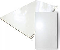 Панель ПВХ (панель пластиковая) Белая лак 250х6000х8 мм.