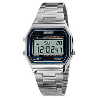 Skmei 1123 popular серебристые мужские часы