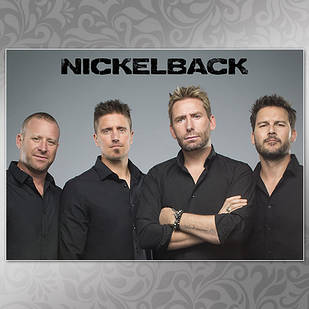 Плакат А3 Рок Nickelback