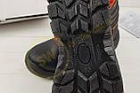 Спецвзуття черевики робочі з металевим підноском напівчеревики захисні демісезонні чоловіче робоче взуття польша reis, фото 6