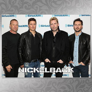Плакат А3 Nickelback 002