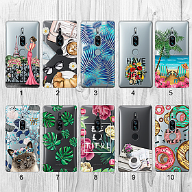 Силіконовий чохол з малюнком для Sony Xperia XZ2 Premium H8166 (new collection)