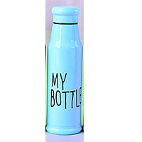 Термос залізний "My bottle" 350мл (синій) 8170-350BL (50шт)