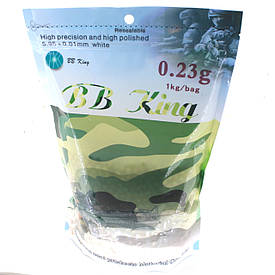 Страйкбольні кулі  BBKing 0.23г 4350шт [1кг]