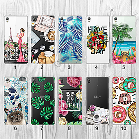 Силіконовий чохол з малюнком для Sony Xperia Z3 D6603 (new collection)
