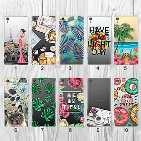 Силіконовий чохол з малюнком для Sony Xperia Z5 Dual Premium (new collection)