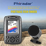 Ехолот Phiradar FF188N Двопроменевий! Для зимової та літньої риболовлі! Гарантія!, фото 4