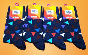 Шкарпетки Neseli Візерунки Трикутники, One size (37-42)