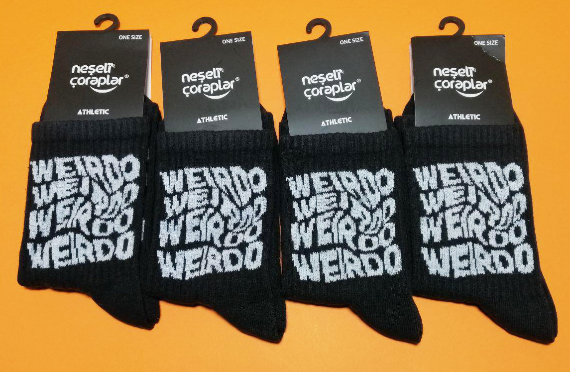 Шкарпетки Neseli Athletic WEIRDO , One size (37-43)