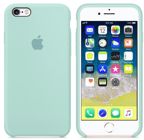 Чохол на iPhone 5 / 5S / SE Silicone Case Marine Green