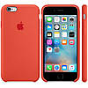 Чохол на iPhone 5 / 5S / SE Silicone Case Orange, фото 2