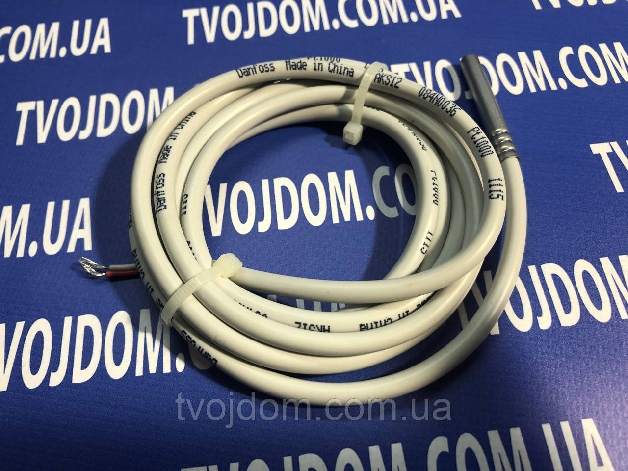 Датчик температури Danfoss AKS 12 (084N0036) (1.5 м)