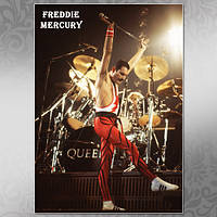 Плакат А3 Freddie Mercury 006
