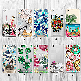 Силіконовий чохол із малюнком для Xiaomi Redmi 3 (new collection)