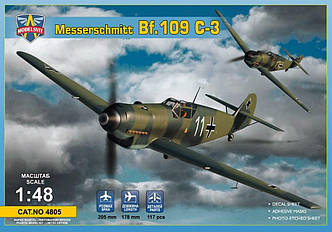 Мессершмитт Bf 109 C-3 1/48 ModelSvit 4805