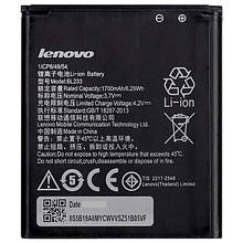 Акумулятор BL233 (Li-ion 3.7v 1700mAh) для мобільного телефону Lenovo A2800D