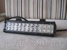 Дворядна світлодіодна LED-фара D72W ближнього світла