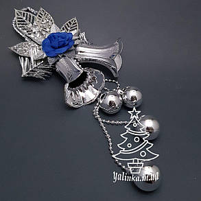 Дзвін маленький срібний 0276, фото 1